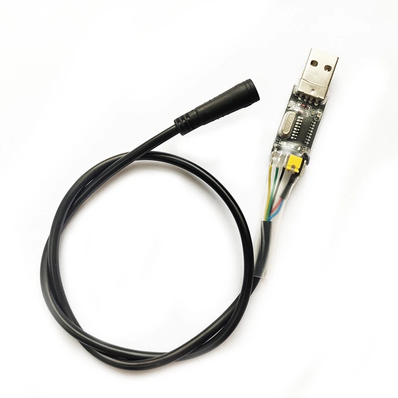Цельнокроеный USB-Кабель Для Программирования, Пригодный Для Bafang BBS01 BBS02 BBS03 BBSHD Mid Drive/Center Электрический Велосипедный Мотор Программируемый Кабель