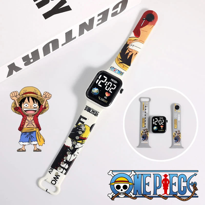 Цельные электронные часы Luffy Для мужчин и женщин, квадратные Часы для младших школьников, Старшеклассники, студенты, Спортивные светодиодные часы, Простой тренд