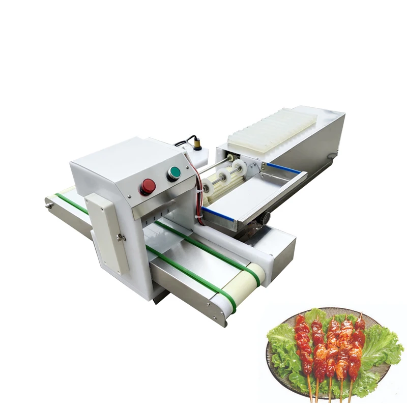 Полностью автоматическая электрическая машина для приготовления шашлыков из баранины и говядины