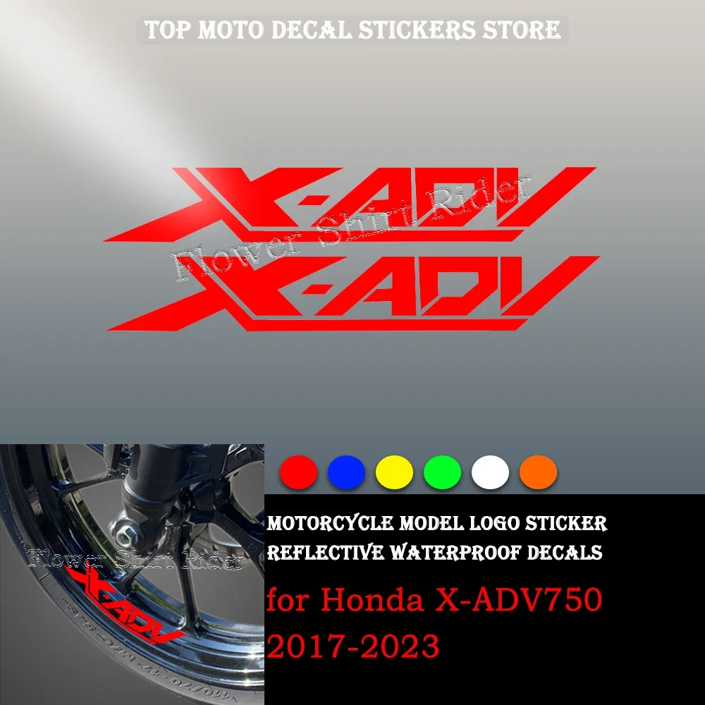 Мотоциклетные Наклейки Водонепроницаемая Наклейка Для Honda XADV 750 X-ADV750 XADV750 2017-2023 Светоотражающие Водонепроницаемые Наклейки