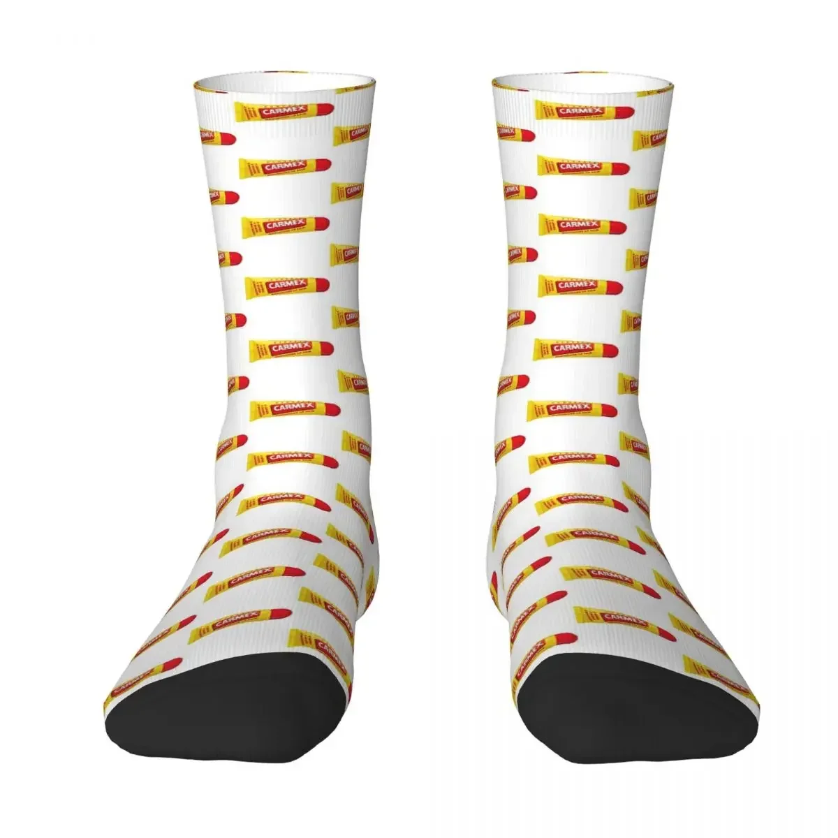 Чулки All Seasons Crew, носки с бальзамом для губ Carmex, Длинные носки в стиле харадзюку в стиле хип-хоп, аксессуары для мужчин и женщин, подарки