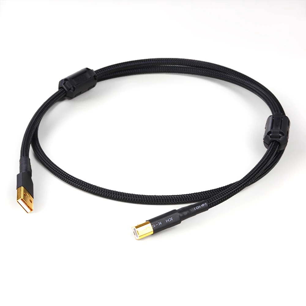 Canare L-4E6S Высококачественные кабели HIFI USB type 2,0 3,0 из меди ofc A-B для аудиокабеля DAC с магнитным кольцом без фильтра