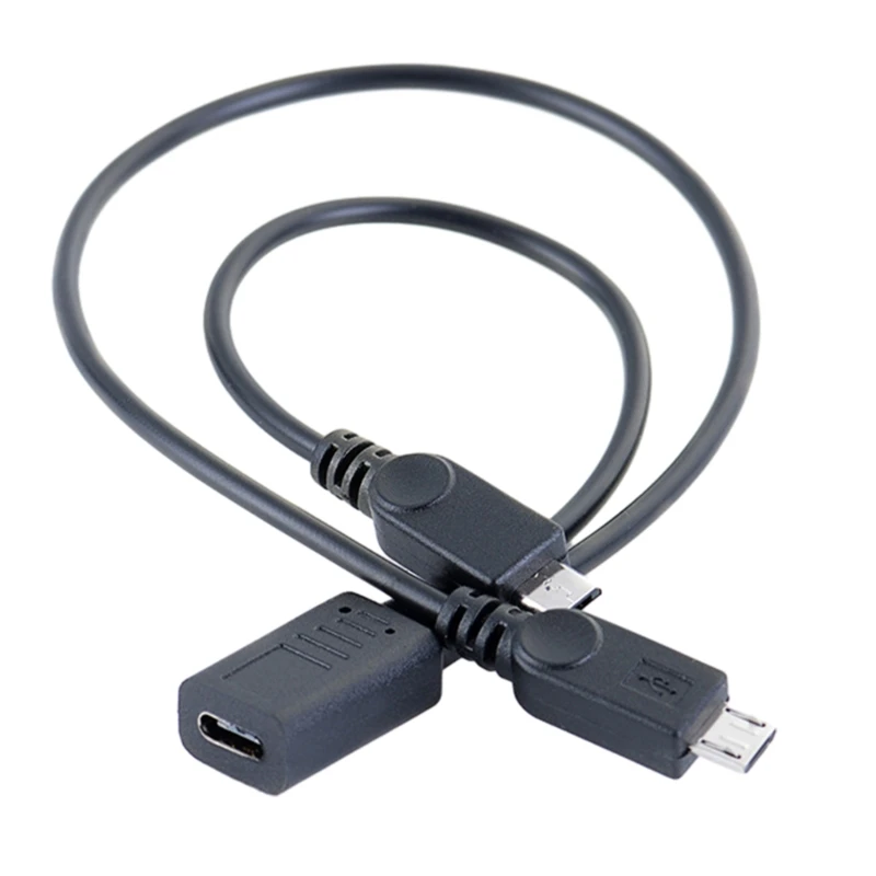 Мульти 2-в-1 USB C Длинный кабель, зарядный шнур, многопортовый зарядный кабель T5EE