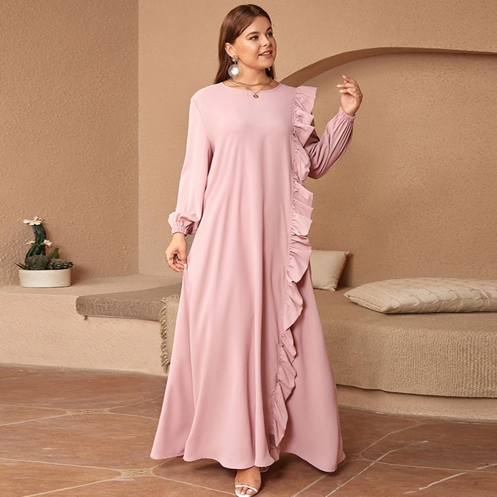 Кафтан на Рамадан Дубай Абайя Турция Мусульманские Женщины Платье-Хиджаб Ислам Кафтан Марокканские Платья Vestidos Eid Mubarak Robe Femme Abayas