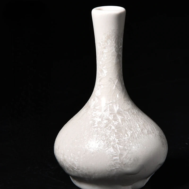 300 мл / бутылка Керамика Кристаллическая Художественная Глазурь для Обжига Керамическая Глазурь средней температуры 1180-1300 градусов Белый Хрустальный цветок