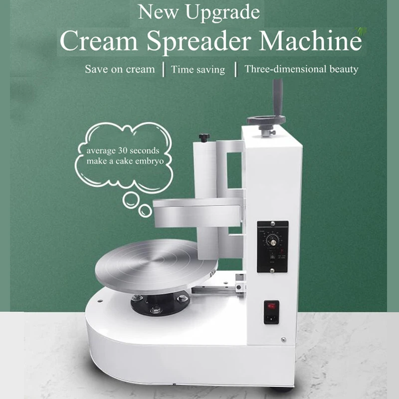 Хлебопекарное оборудование Автоматическая установка для нанесения крема на торт ко дню рождения, машина для разглаживания глазури, Машина для нанесения глазури