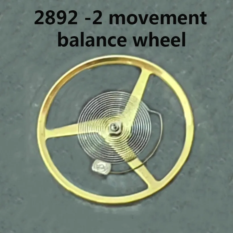 Подходит для Швейцарского механизма 2892 -2 Балансирное колесо (включая пружину для Волос) ETA Заменяет Полный Маятниковый механизм Аксессуары Для Часов