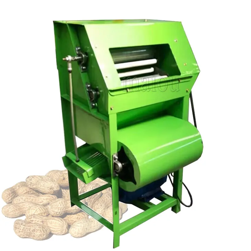 Высокопроизводительная Игровая Молотилка для арахиса, Комбайн для сбора урожая, бытовая Небольшая электрическая машина для сбора плодов арахиса