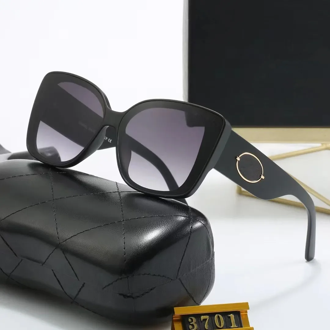 2024 Новые модные солнцезащитные очки для женщин Классического бренда, очки в большой оправе, устойчивые к ультрафиолетовому излучению, с квадратной оправой в стиле ретро, женские Gafas De Sol UV400