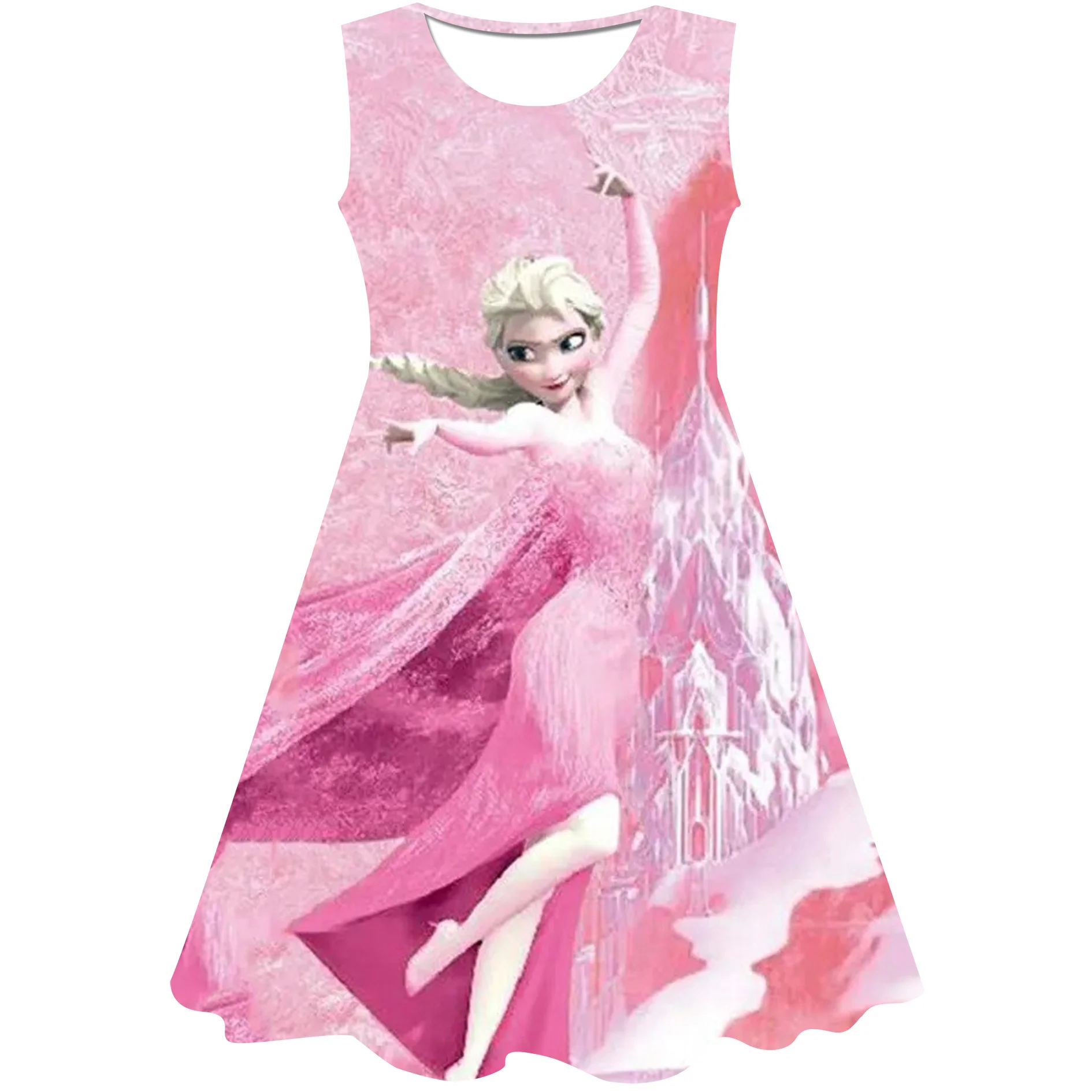 Платье для замороженных девочек, костюм Эльзы 2 для косплея, детские нарядные платья принцессы, детское платье Снежной королевы Диснея