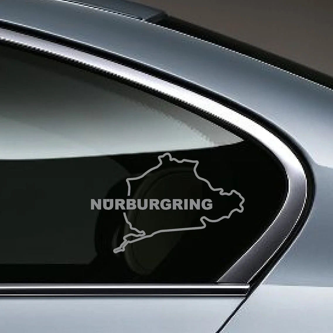 Для 2 шт./пара Виниловая наклейка для Нюрбургринга 2 - эмблема, логотип, наклейка для укладки автомобиля