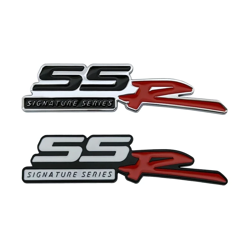 3D металлические буквы логотипа SSR, стайлинг автомобиля, эмблема на крыле, Значок на багажнике, наклейка для Chevrolet SSR, Наклейка 2006, Аксессуары