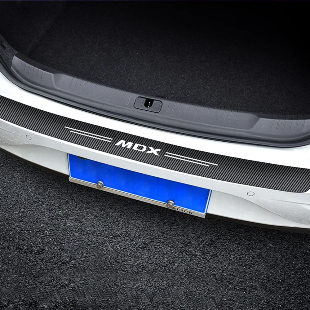 автомобильные Наклейки из Углеродного Волокна 1шт В Багажнике Автомобиля для Автомобиля Acura MDX Car Automobile