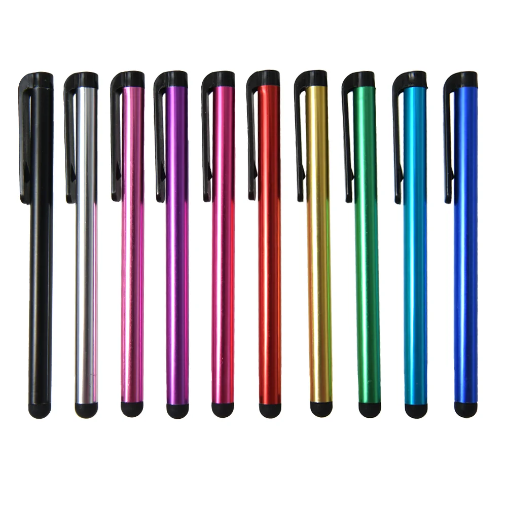 Многофункциональная ручка 10 в 1 с емкостным стилусом для сенсорного экрана для iPad, Samsung, Xiaomi, iPhone и других устройств
