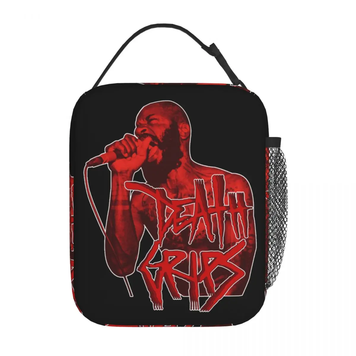 Аксессуары MC Ride Death Grips Изолированная сумка для ланча Школьный ящик для хранения продуктов Портативный всесезонный термоохладитель Ланч-бокс