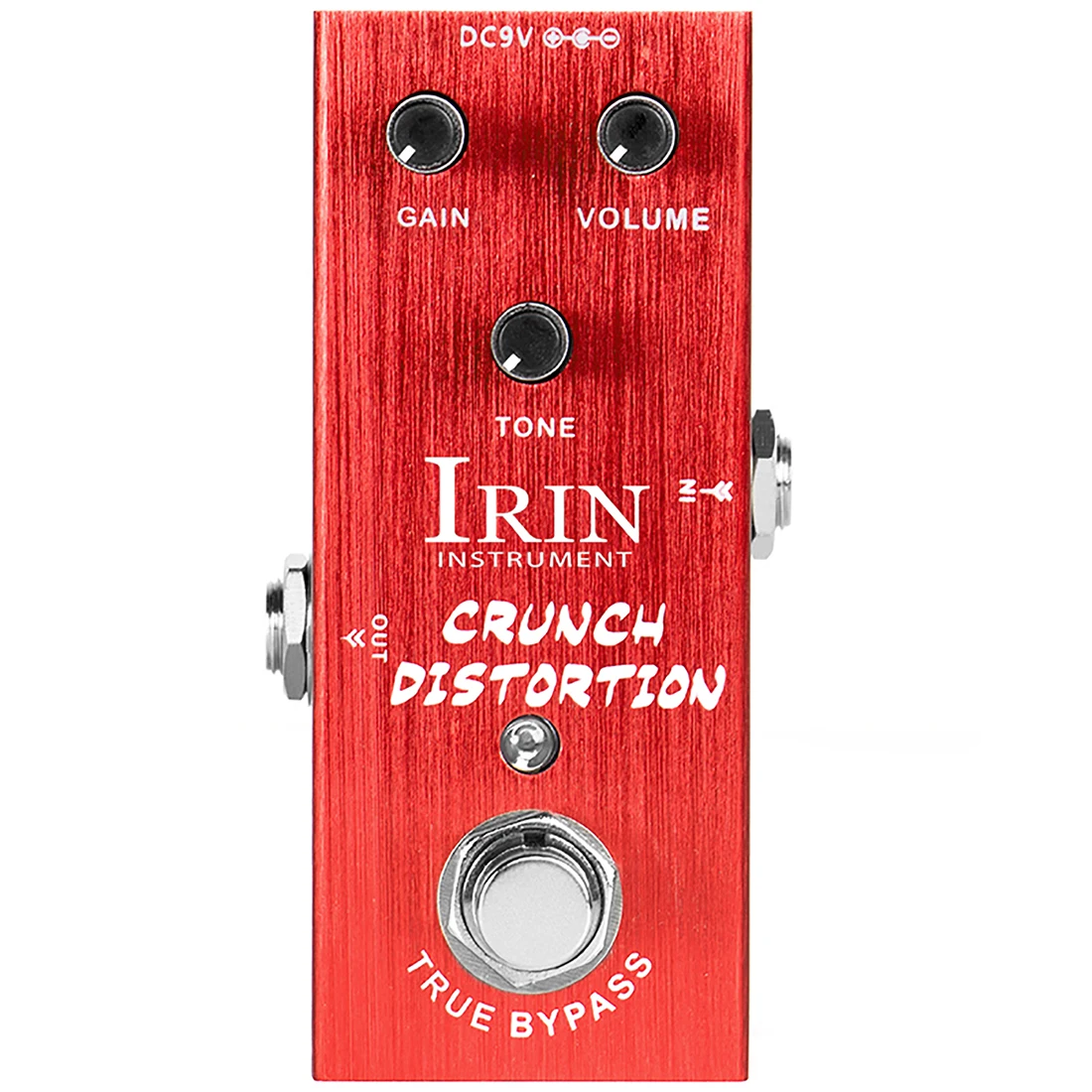 IRIN IN-05 Эффекторы British Classic Rock Distortion Effect Педаль электрогитары Crunch Distortion Гитарная Педаль С Отличным откликом