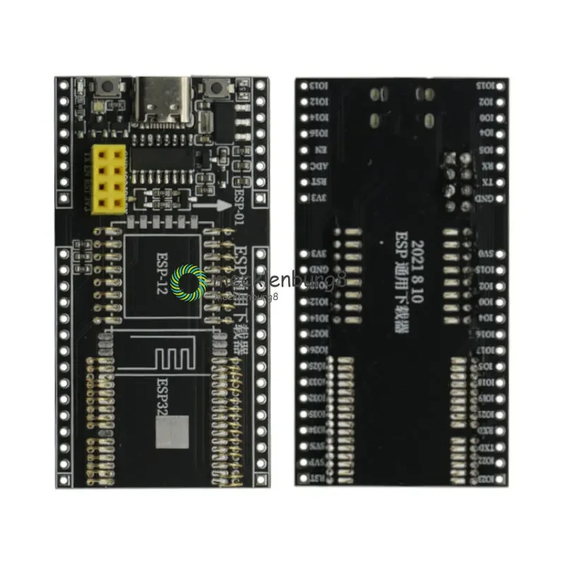 ESP8266 ESP32-Плата разработки WROVER Тестовый Программатор Socket Downloader для ESP-01 ESP01S ESP12 ESP32 Адаптер CH340