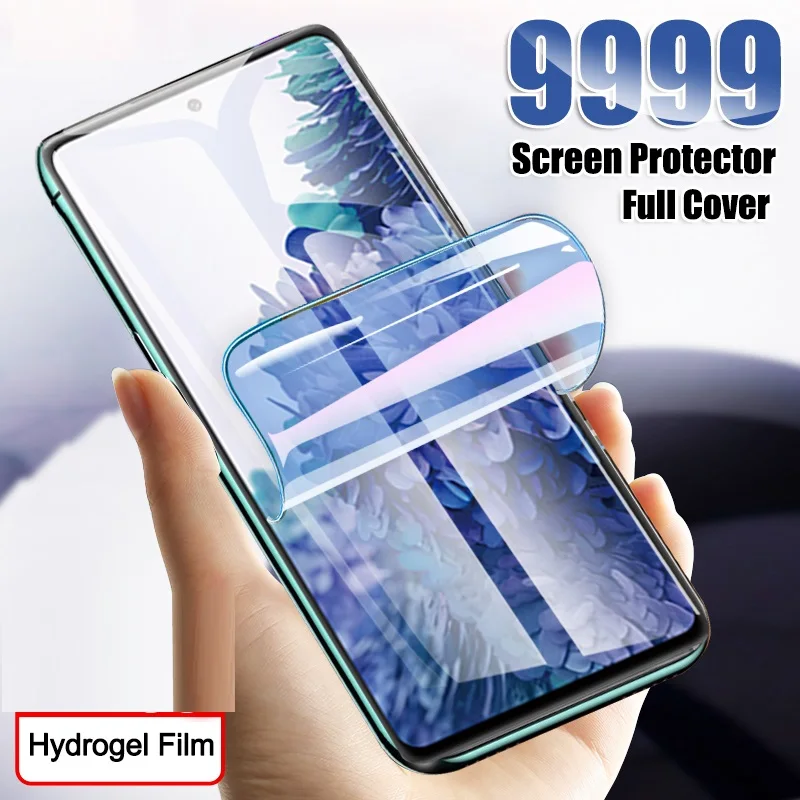9999D Гидрогелевая Пленка Для Samsung Galaxy S10 S9 S8 Plus S20 Ultra S7 Full Cover Screen Protector Note 10 Pro 20 Ultra Не Стеклянная
