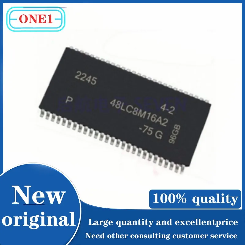 1 шт./лот чип Новый оригинальный MT48LC8M16A2TG-75G чип TSSOP54 микросхема памяти IC
