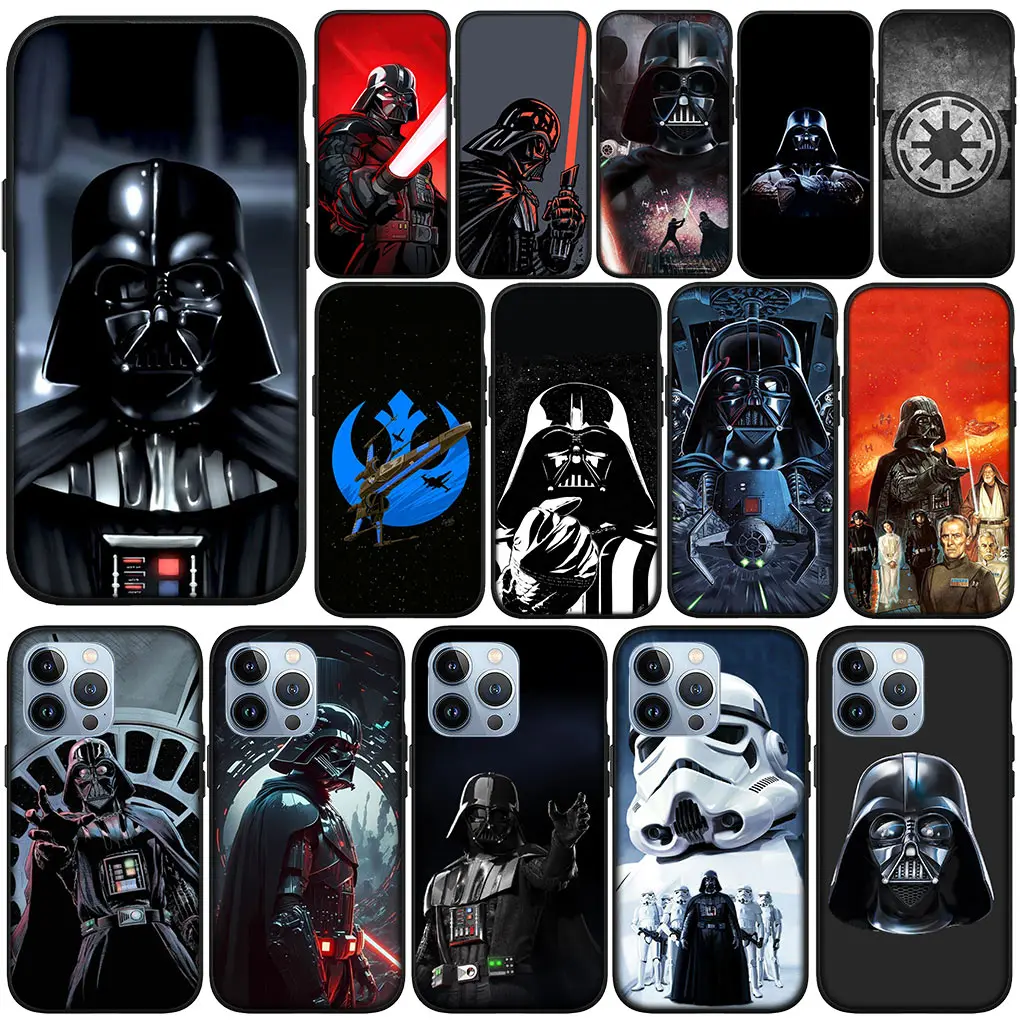 Чехол для телефона Darths Vaders Stars Jedis W-Wars Cover для Apple iPhone 11 15 Pro XS Max X XR 6 7 8 6S Plus + SE 2022 8 + Funda Cash
