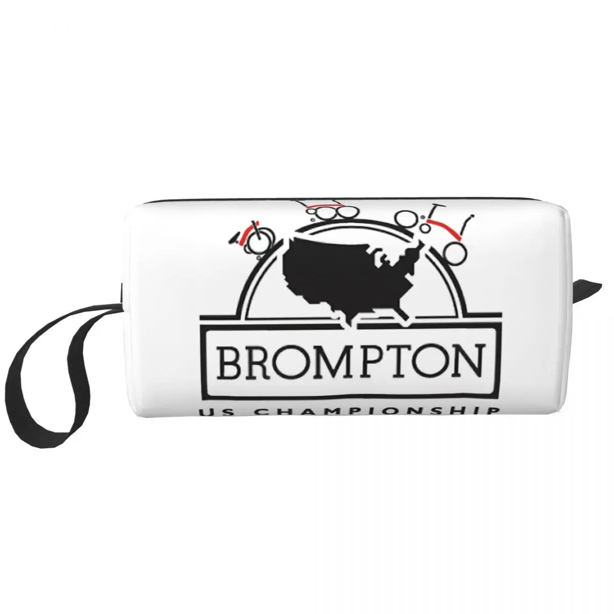 Модный Складной велосипед Bromptons с логотипом, дорожная сумка для туалетных принадлежностей для женщин, Косметичка для макияжа, набор для хранения косметики, Набор для косметики
