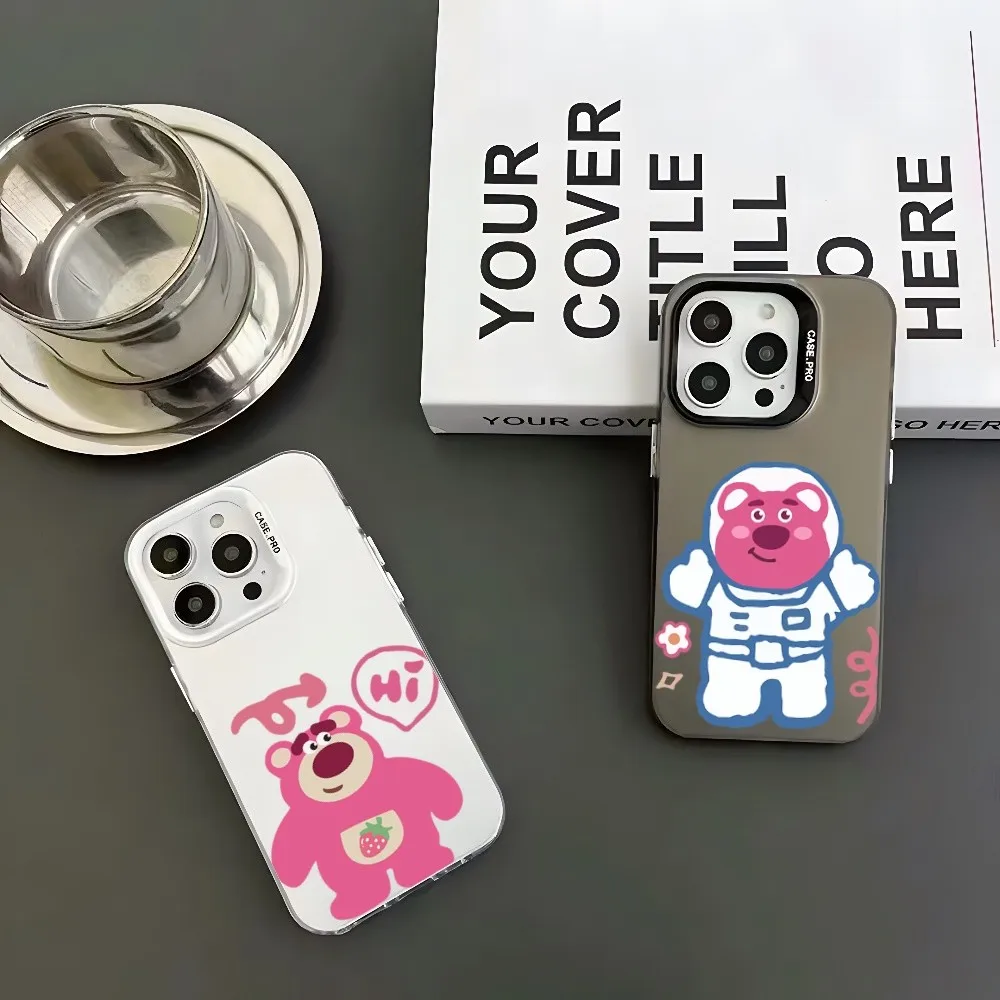 Чехол для телефона Strawberry Bear Для Xiaomi Redmi Note 13 12 11 10 Poco F4 X3 X5 Lite Nfc Tpro Pro Cover