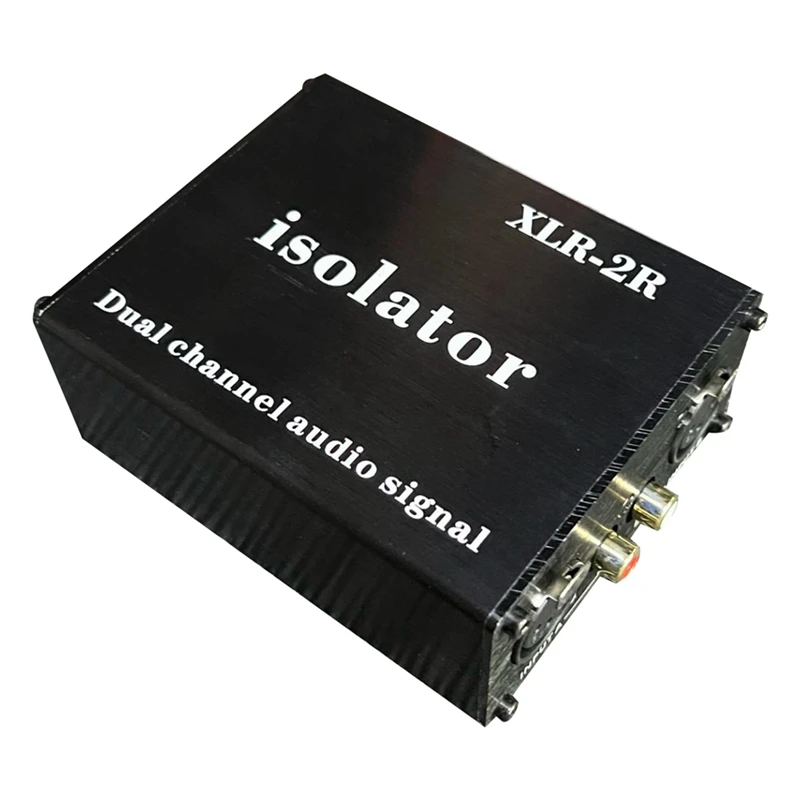 Шумоизолятор XLR-2R для защиты от помех Трансформаторный изолятор для устранения общего звука тока заземления
