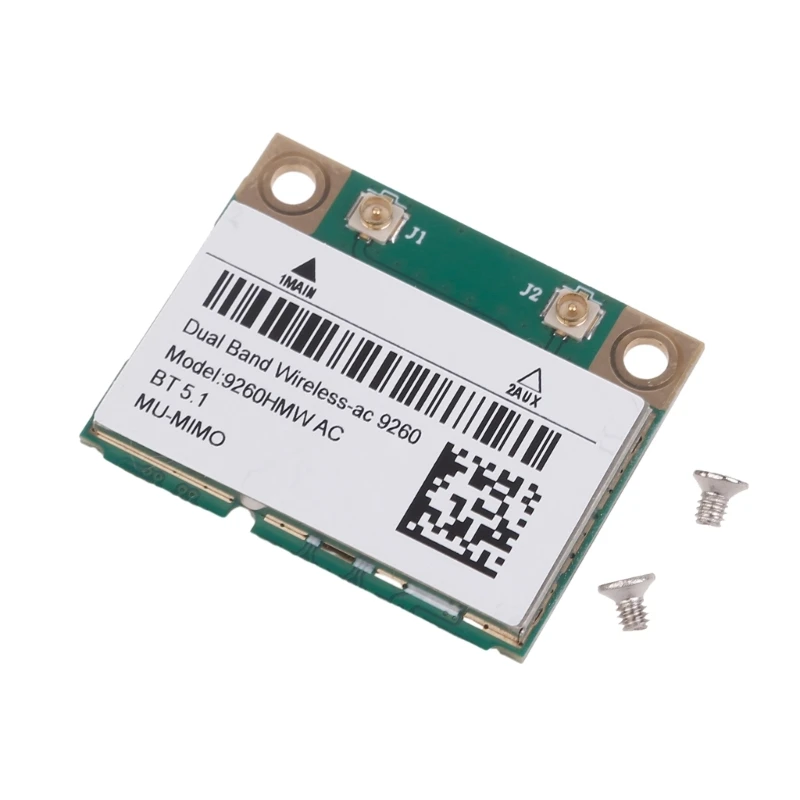 F3MA 9260AC 9260HMW Wifi-карта, совместимая с Bluetooth 5.0 Беспроводной Мини-адаптер PCIE 1730 Мбит/с 802.11AC Wifi-карта 2,4 ГГц/5 ГГц