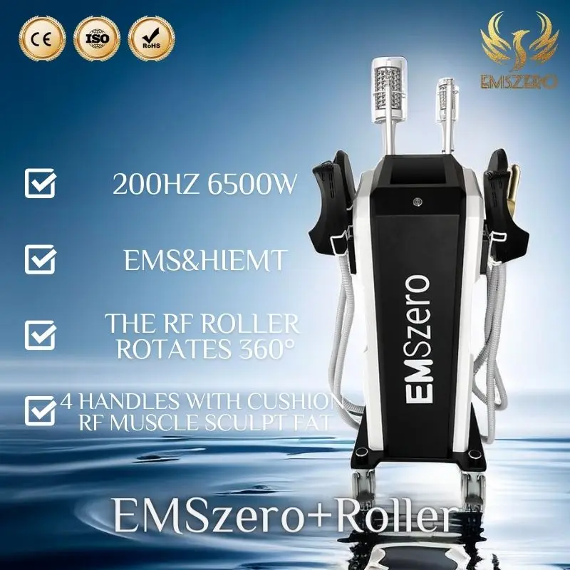 Ems NEO RF Hi-emt Миостимулятор EMSzero, сжигающий жир, для похудения, Роликовый массажер от целлюлита