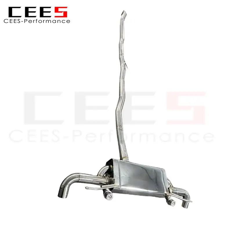 CEES для Mercedes Benz W177 A45 AMG A45S SS304 Высокопроизводительные Клапанные Глушители Catback Выхлопная Система В Сборе Тюнинг автомобиля