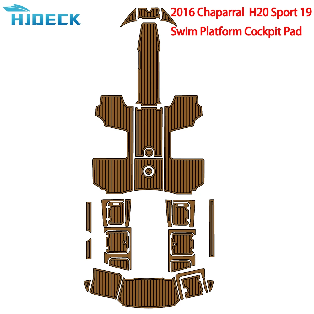 2016 Спортивный тяговый коврик Chaparral H2O для ног, самоклеящаяся спортивная платформа для плавания в кокпите, настраиваемая накладка для кокпита
