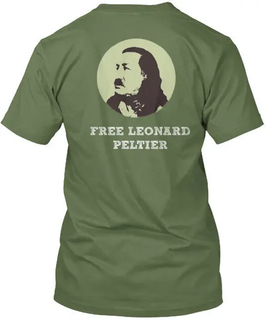 Бесплатная футболка Leonard Peltier Series 2