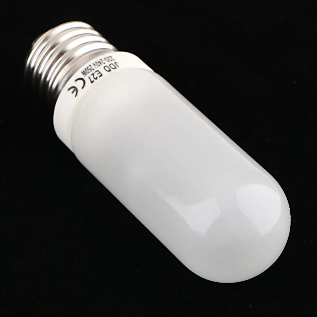 Ламповая лампа JDD E27 мощностью 250 Вт Лампа для студийной стробоскопической фотосъемки, моделирующая вспышку