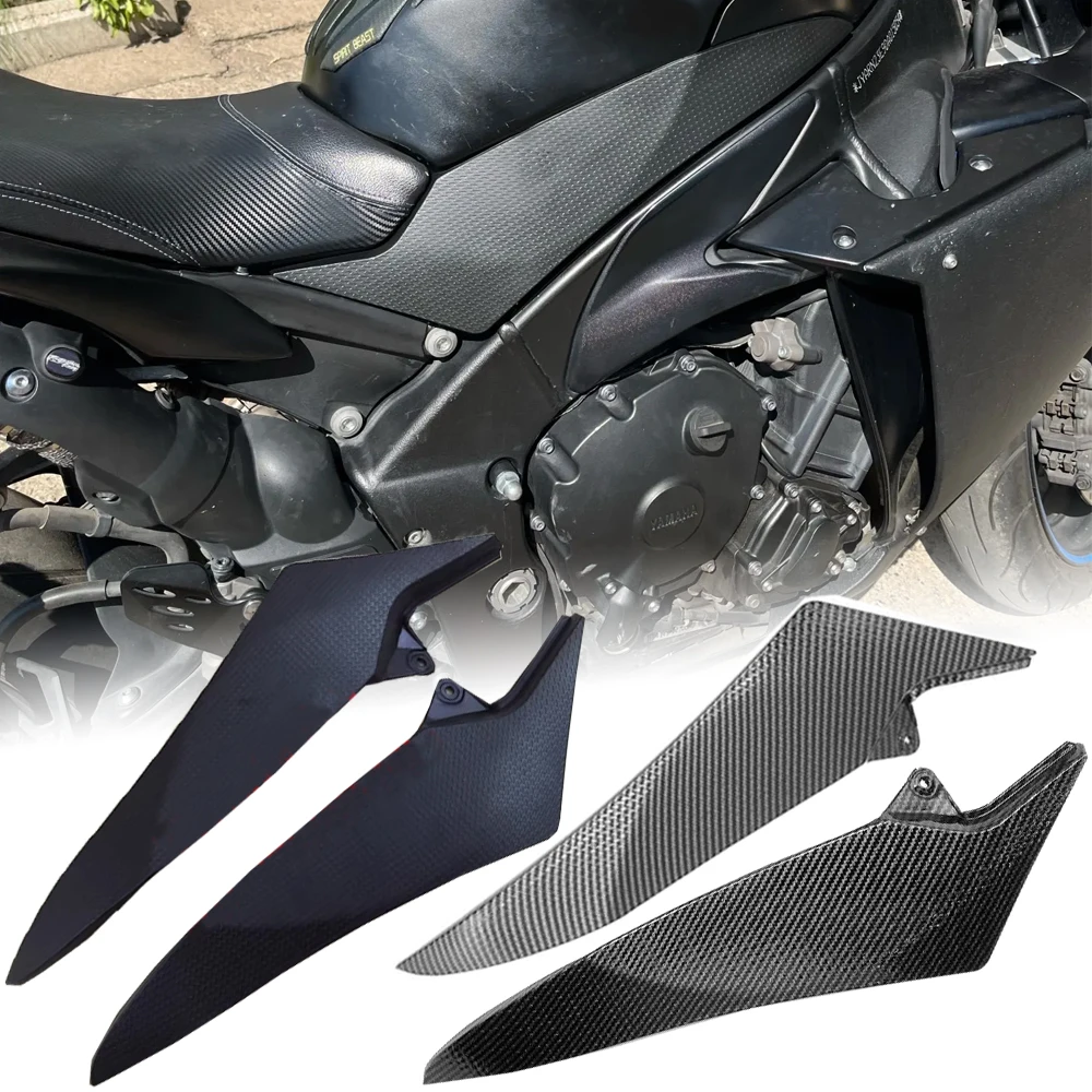 Запчасти для мотоциклов Топливный Бак Боковая Крышка Обтекателя Рамка Отделка Панели Капота Yamaha YZF R1 2009 2010 2011 2012 2013 2014 Carbon