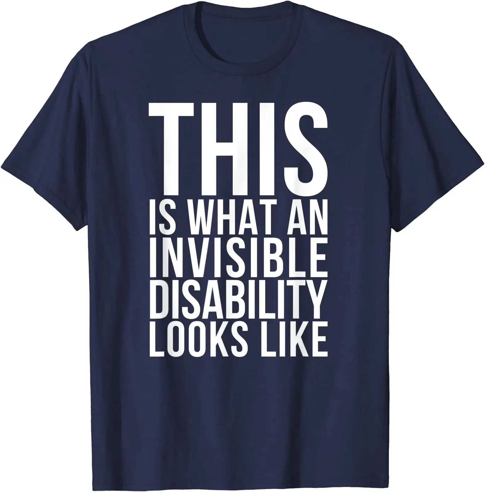 Футболка унисекс с невидимой инвалидностью, осведомленностью о хронических болях, заболеваниях
