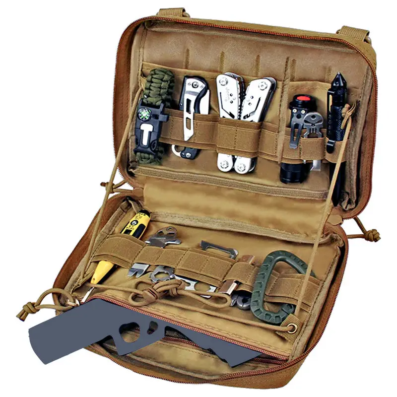 Военный чехол Molle, медицинский EMT, Тактический Аварийный набор для кемпинга, Охотничьи принадлежности, Набор многофункциональных инструментов, сумка EDC
