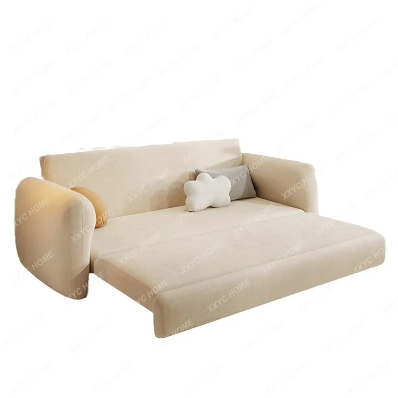 Раскладной диван-кровать Для Двухместного использования В Небольшой Квартире В Гостиной Двухместный Многофункциональный