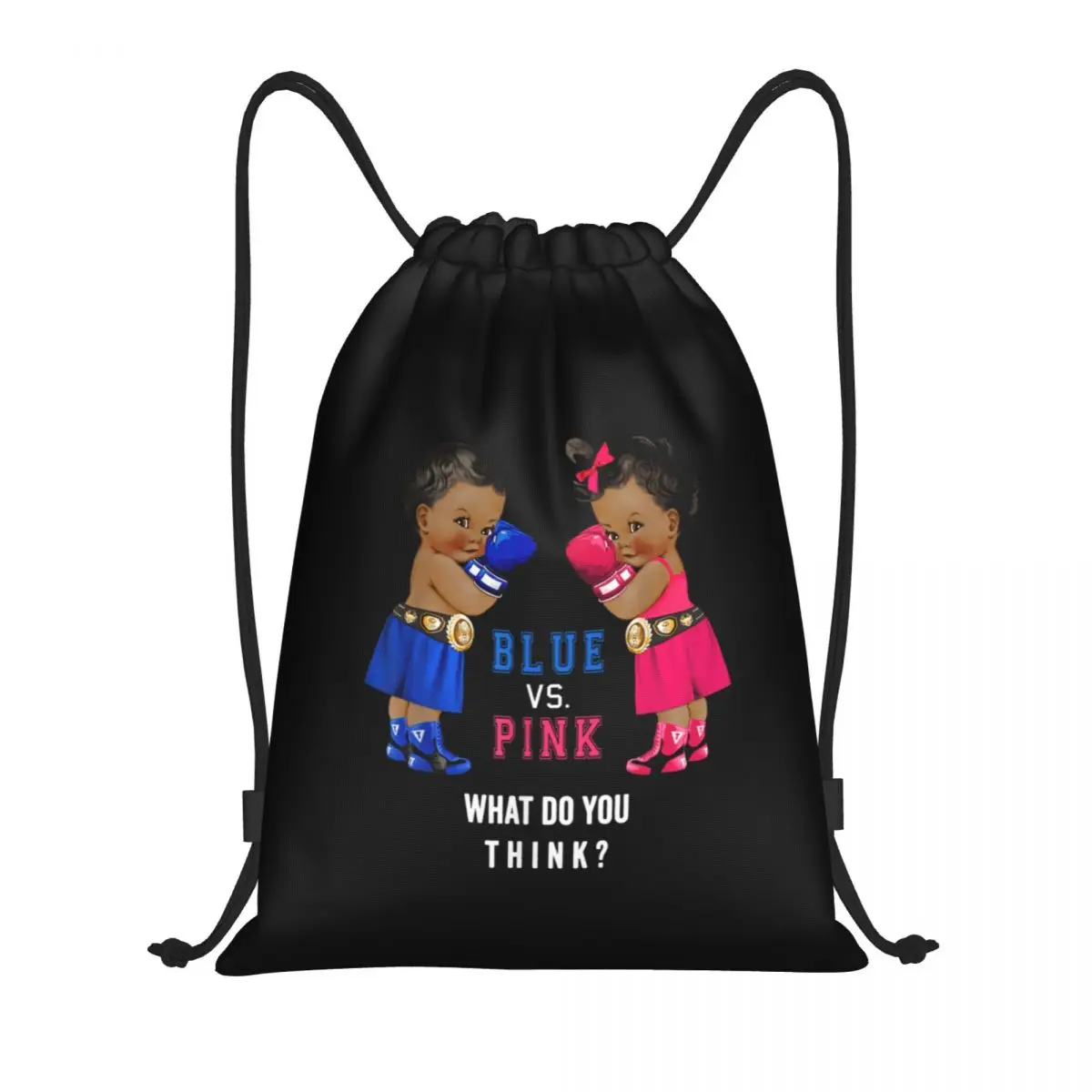 Этнические синие и розовые боксерские сумки для младенцев, раскрывающие пол, сумки на т-образных завязках, спортивная сумка, очень легкая одежда