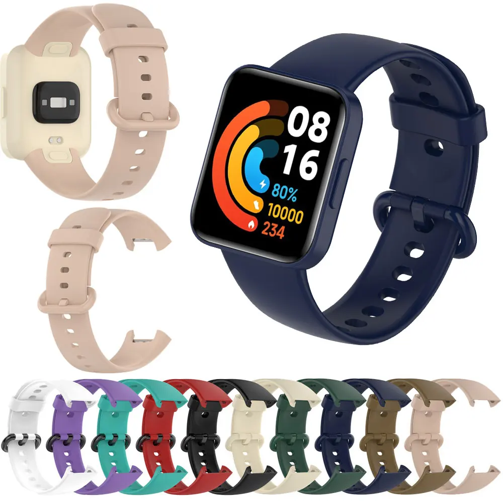 Ремешок Для Xiaomi Watch 2 Lite Мягкий Силиконовый Ремешок Для Часов Smartwatch Браслет Redmi Watch2 Аксессуары