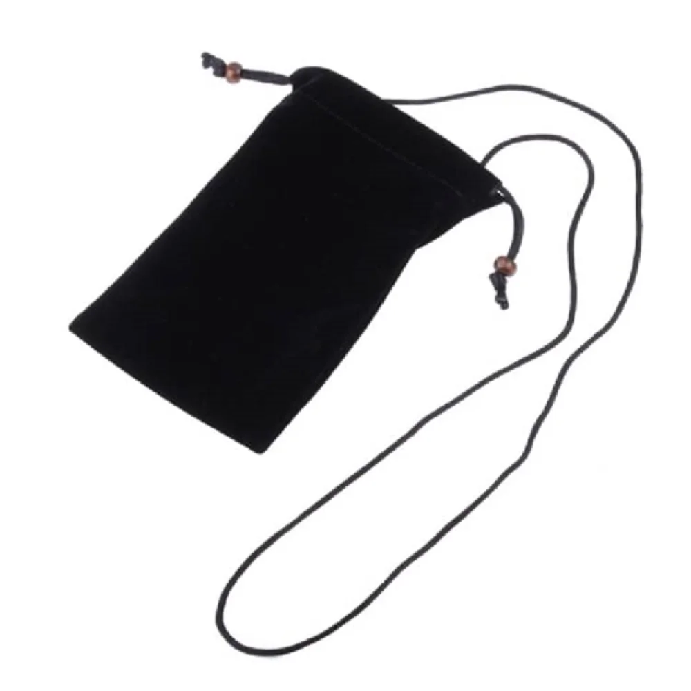 чехол для OSCAL TIGER 12 (2023) с застежкой на цепочку и петлю, фланелевая сумка для переноски из мягкой ткани -черный