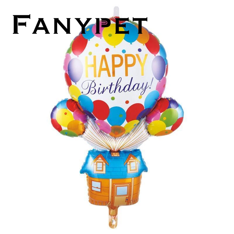 1шт С днем рождения Воздушный шар Фольгированные шары для детского Дня рождения Свадебный Декор Украшения для душа ребенка Тематические принадлежности