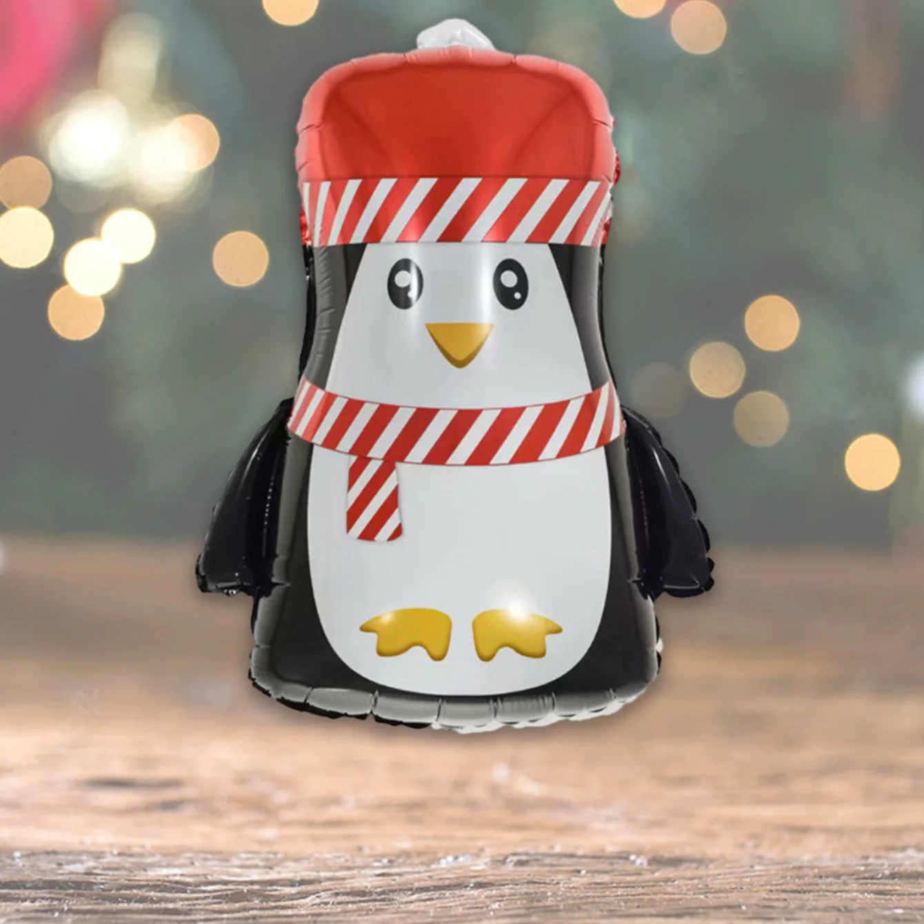 1 шт. рождественский воздушный шар из алюминиевой пленки, рождественский воздушный шар для украшения вечеринки в виде пингвина