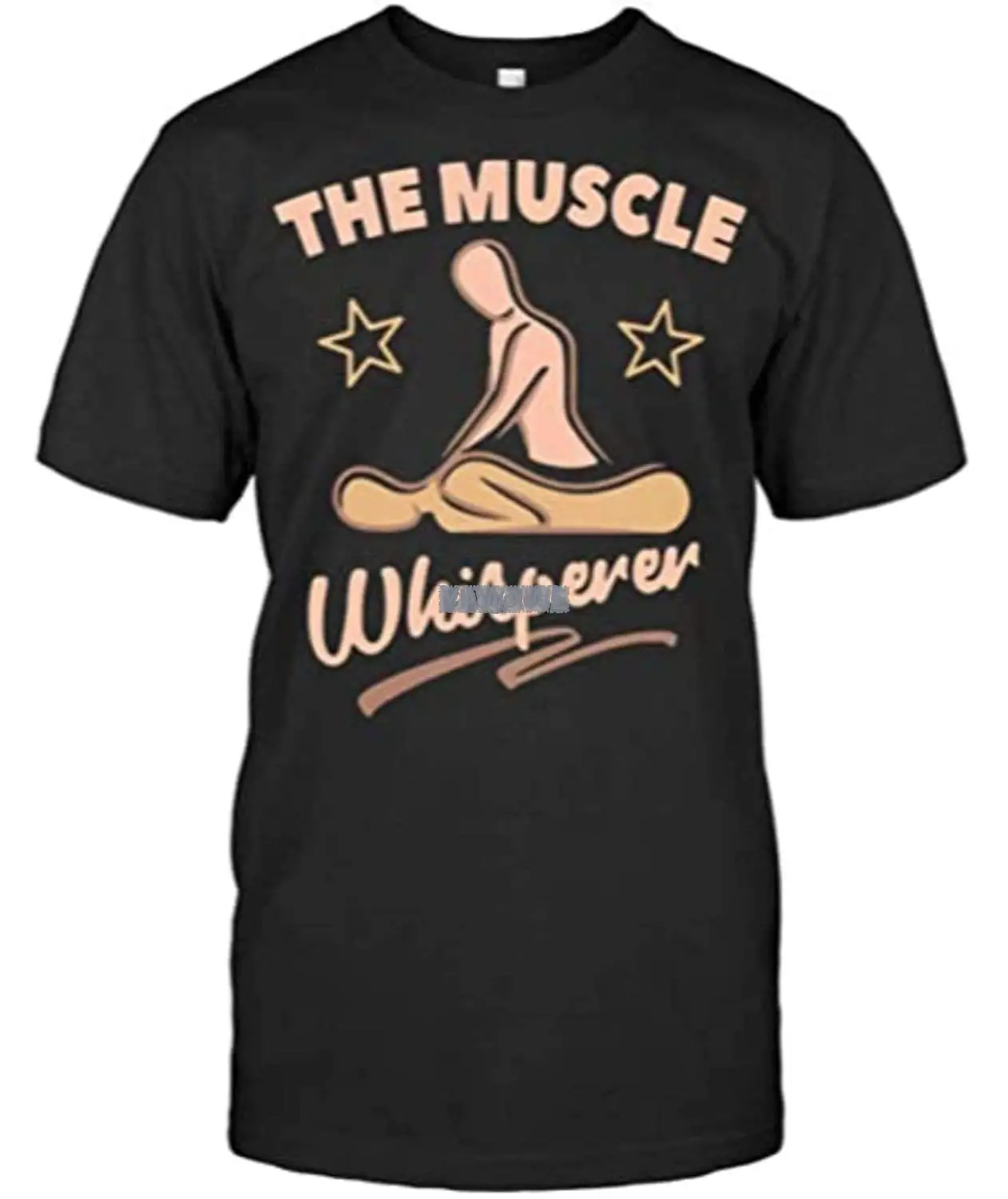 Мужская летняя футболка Massage xoa The Muscle Whisperer, черная хлопковая футболка, мужская футболка, брендовые модные топы